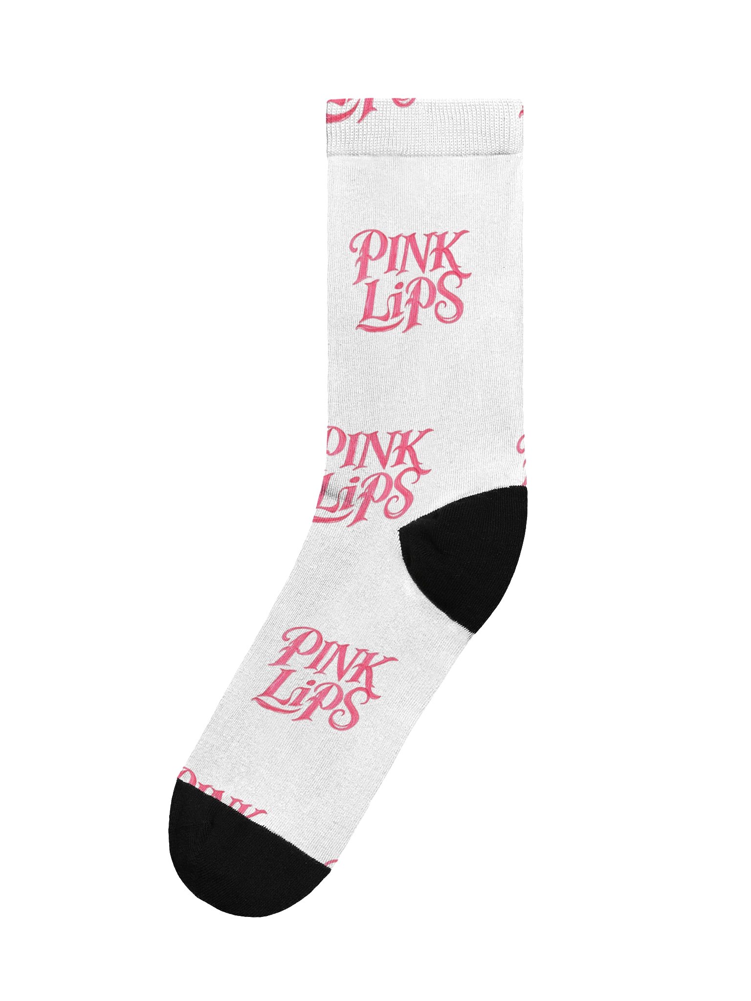 PINK LIPS LADIES SOCKS product image (1)