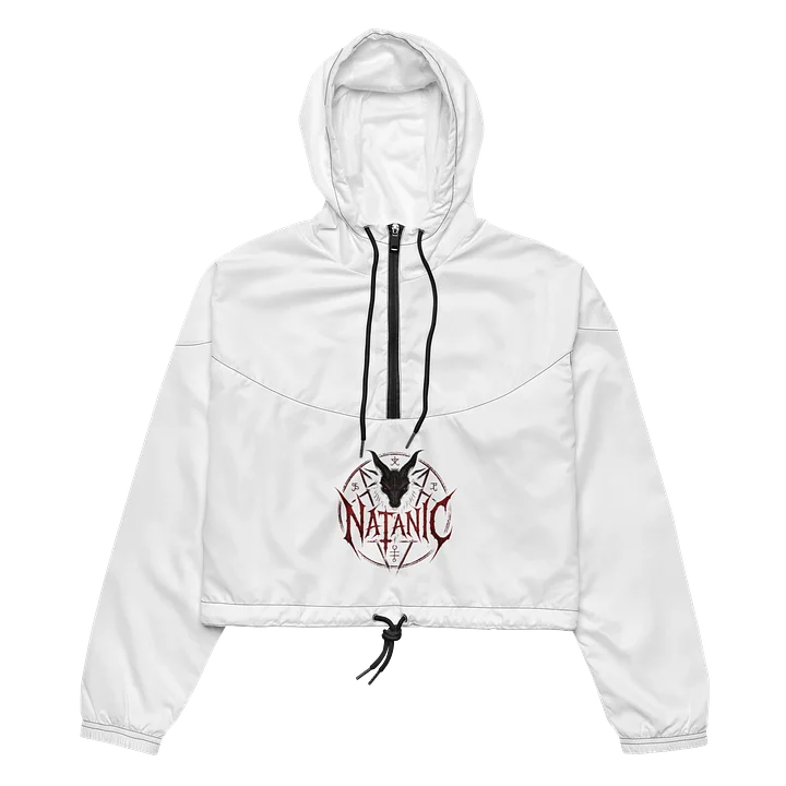 Crimson Goat Pentagram Crop Windbreaker product image (2)