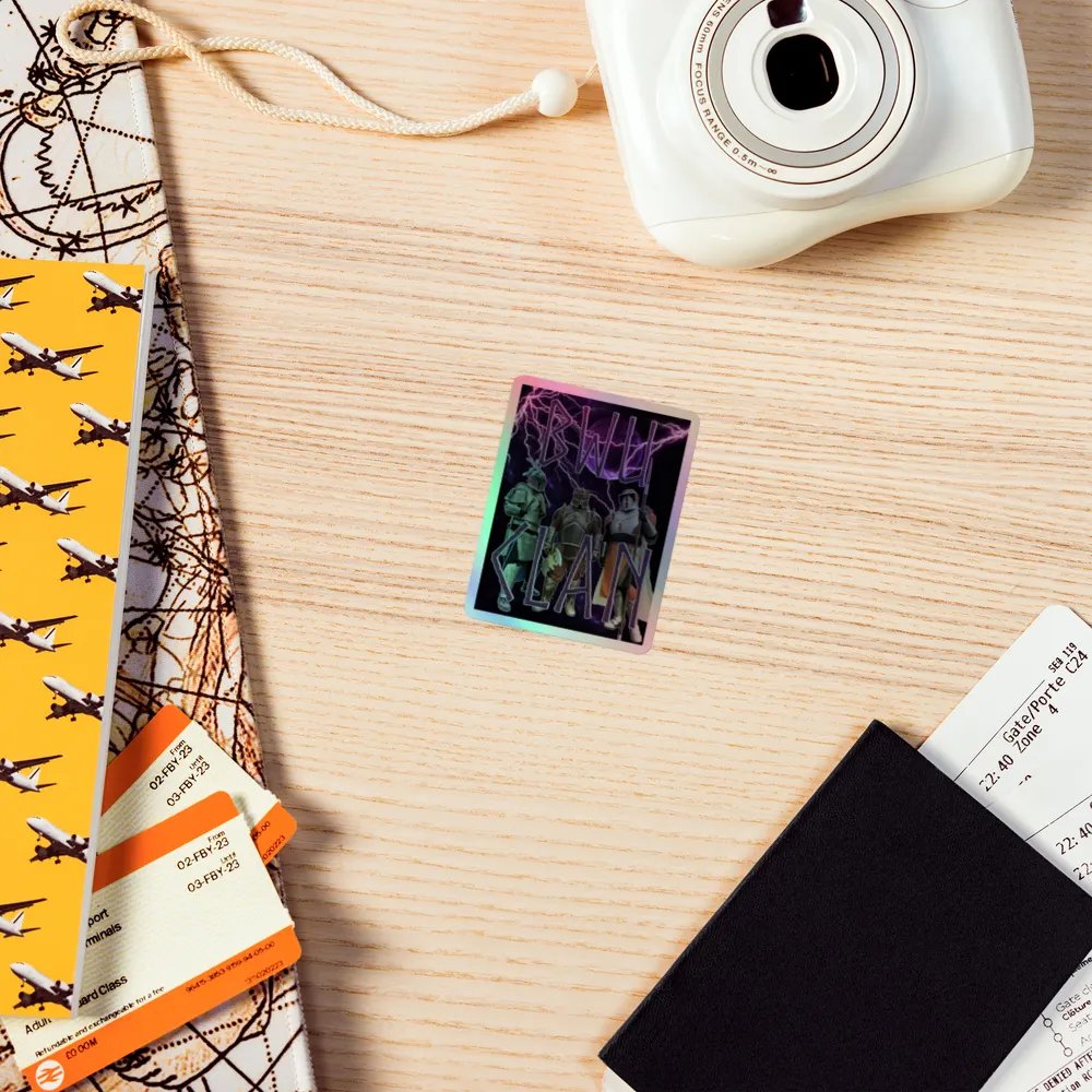 MetalWithUs Holo Stickers product image (7)