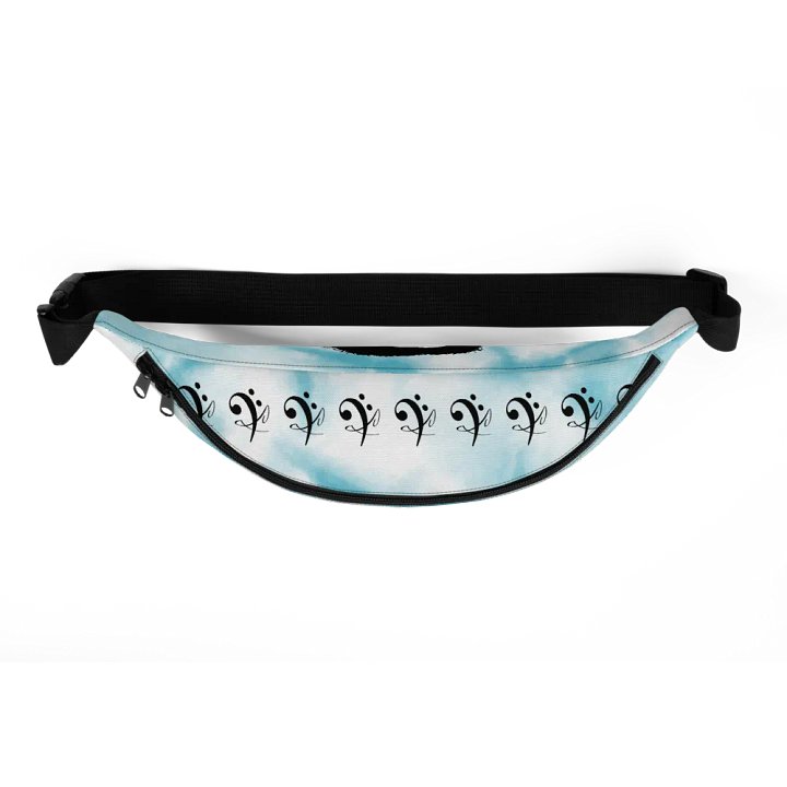 Blue Tye Dye Fanny Pack product image (2)