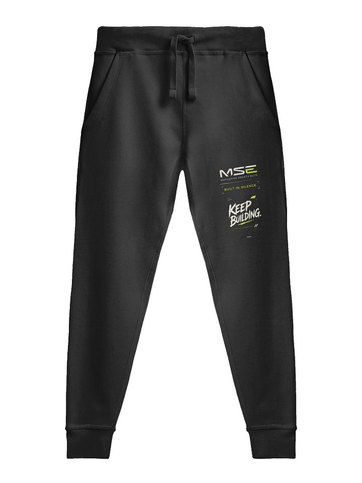 Keep Building. One Day or Day One. — MSE Premium Joggers product image (2)