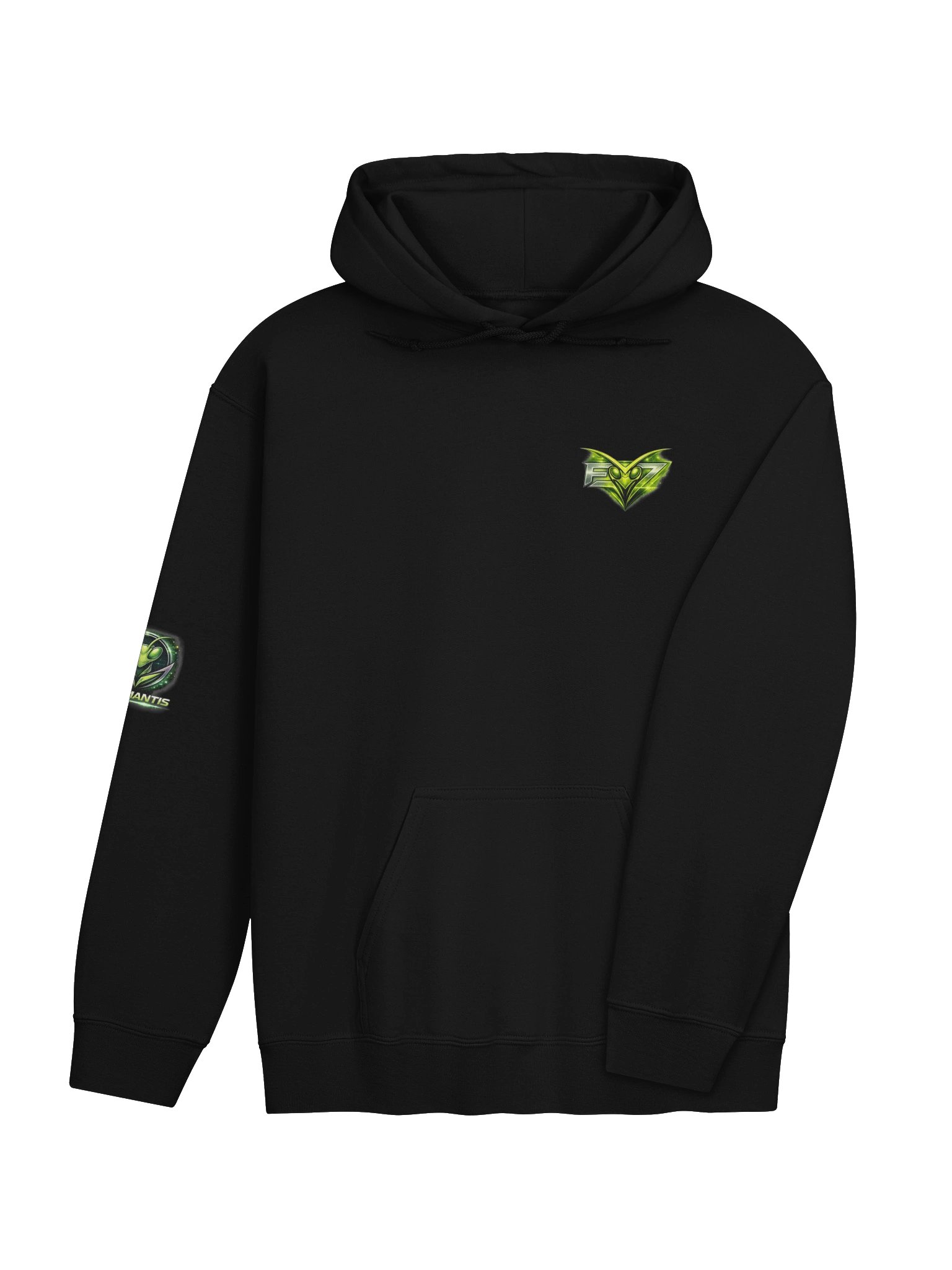 F27 Mantis Strength In Silence Unisex Hoodie | Motivational Gym Wear by FayzieBobs product image (4)