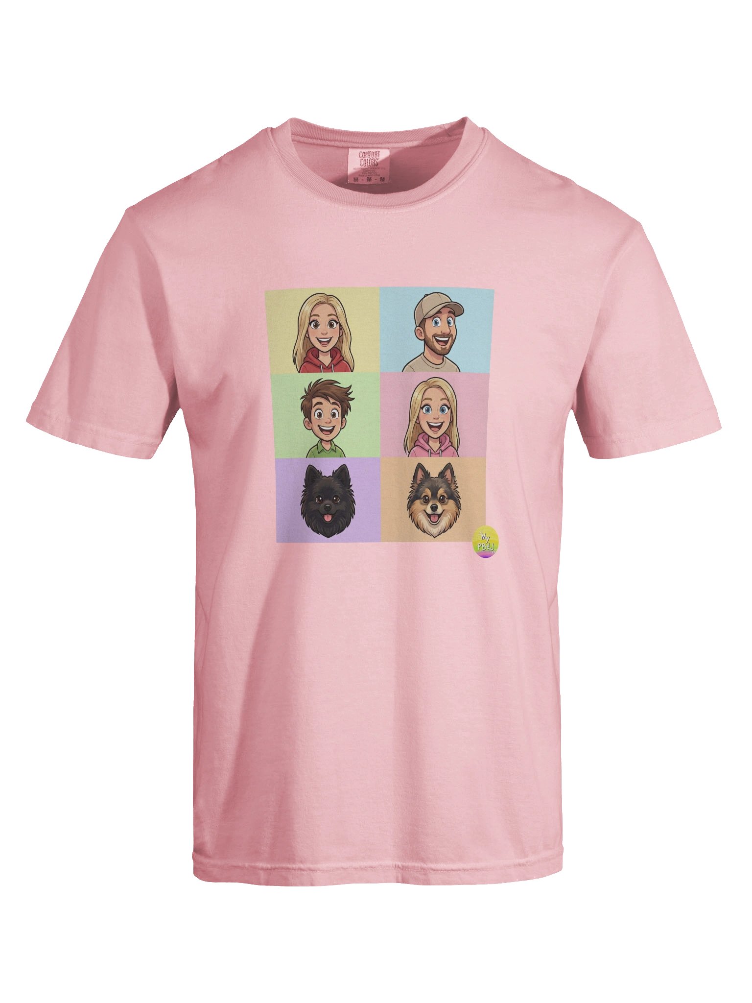 Squares My PB&J Adult Tshirt product image (37)