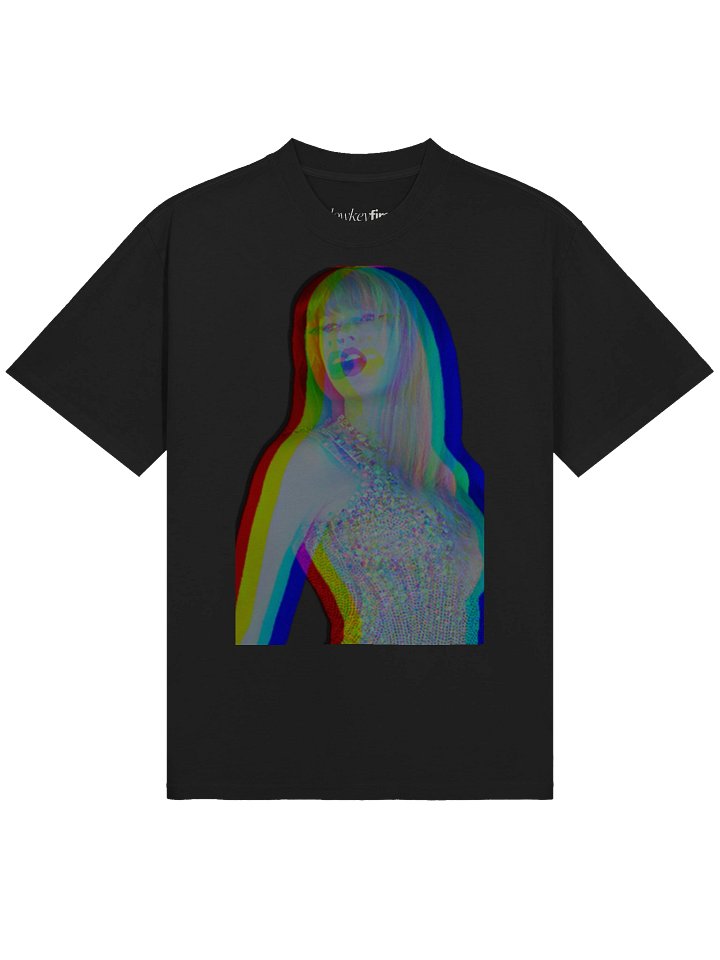 LowkeyFire T. Swift Oversized Faded T-shirt product image (1)