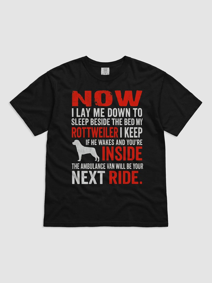 Now I Lay Me Down To Sleep, Beside The Bed My Rottweiler I Keep product image (2)
