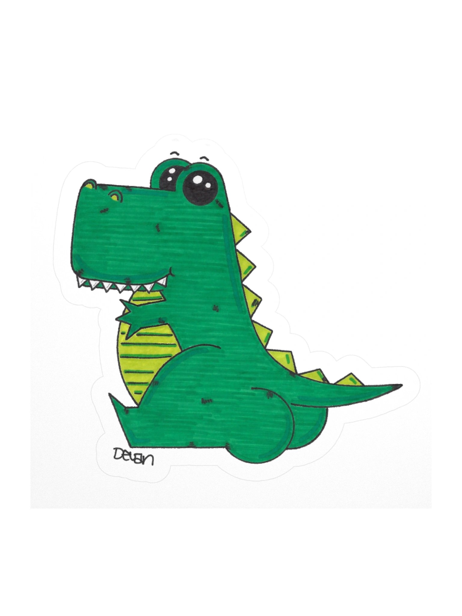Butts: Dino Sticker product image (1)