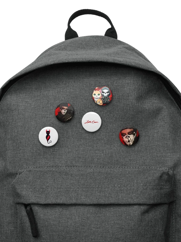 Little Demon Pin Button Set product image (7)