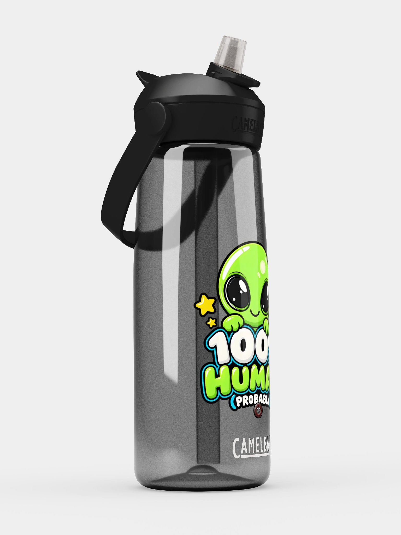 100% Human (Probably) — Curious Minds Water Bottle product image (8)