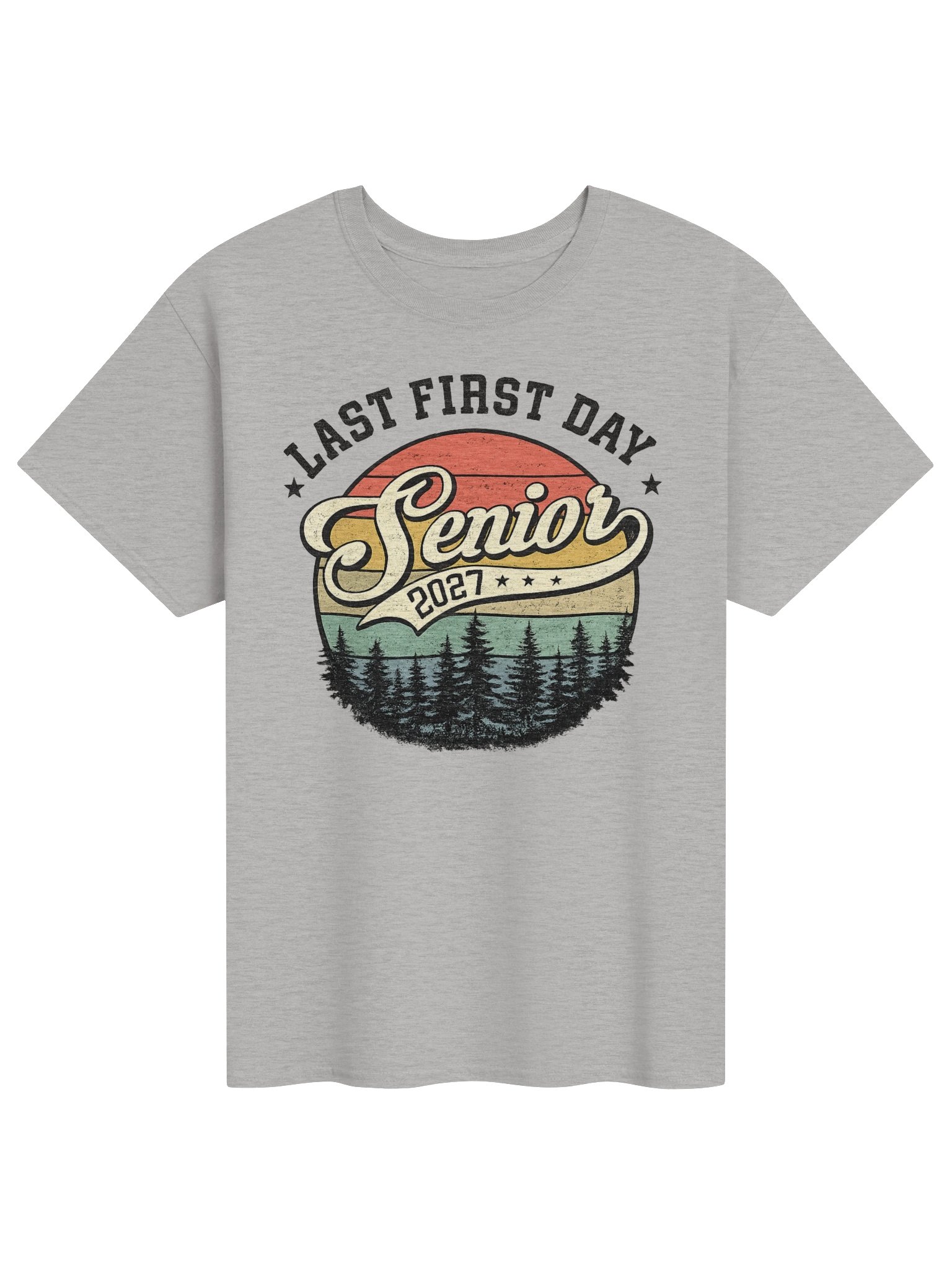 Last First Day Senior 2027 Class of 2027 Back to School T-Shirt product image (1)