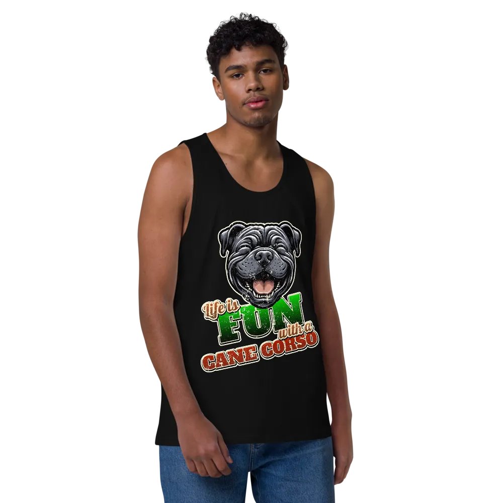 Fun with Cane Corso Tank Top product image (6)