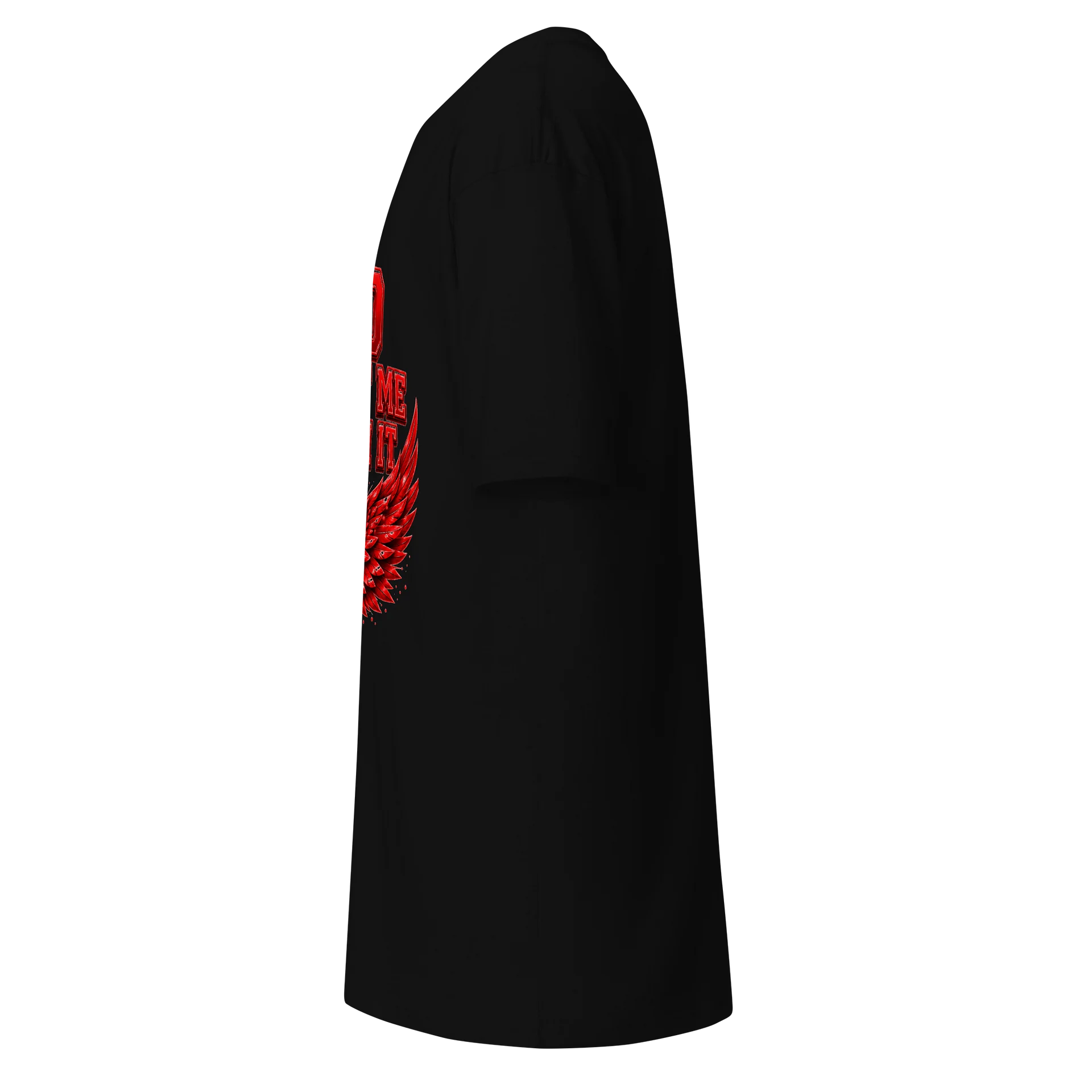 God Brought Me Through It White Tee – Red Wings Edition product image (4)