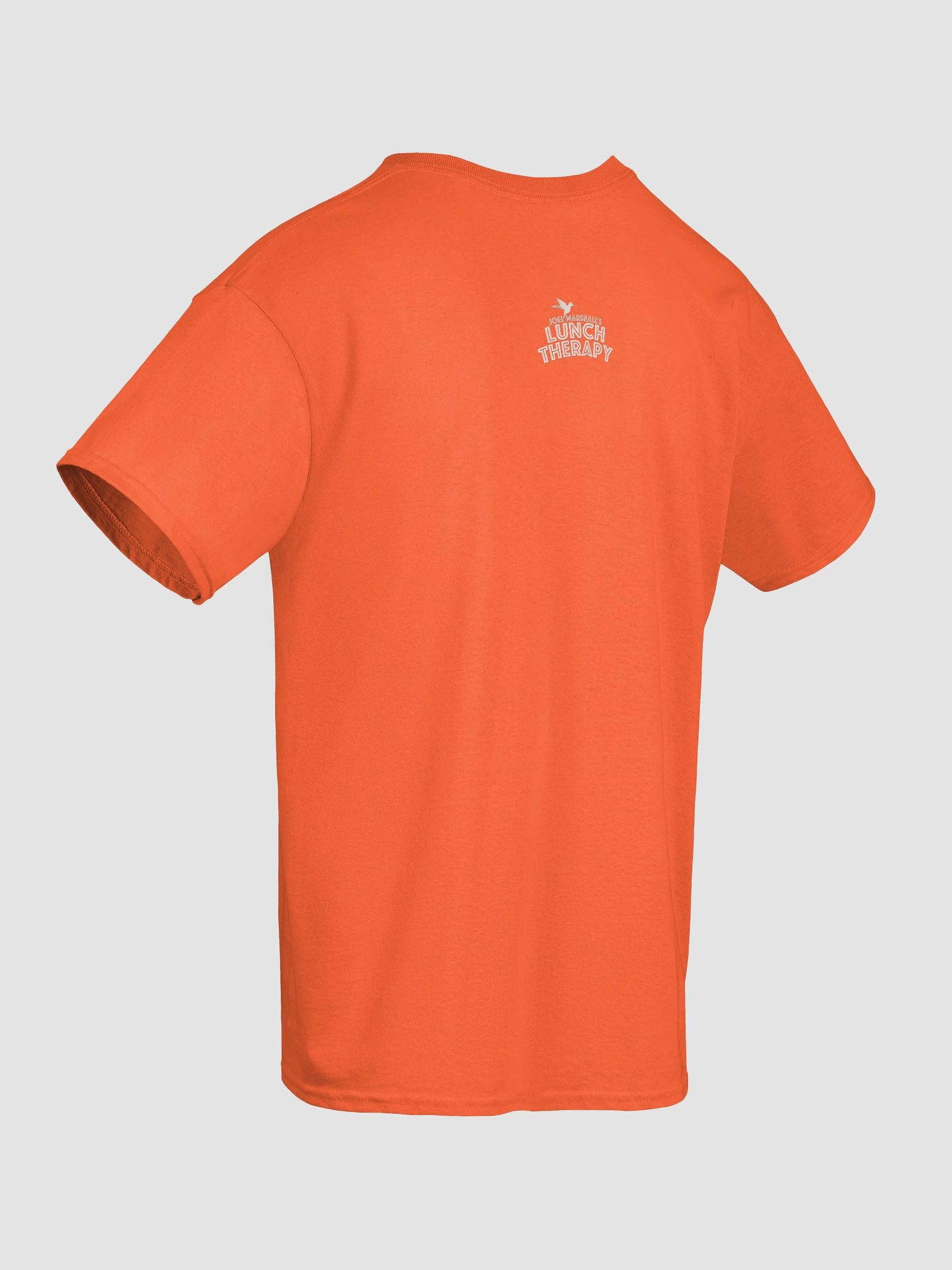 Floating Joel - Lunch Therapy on the back - Unisex Ultra Cotton Tee product image (94)
