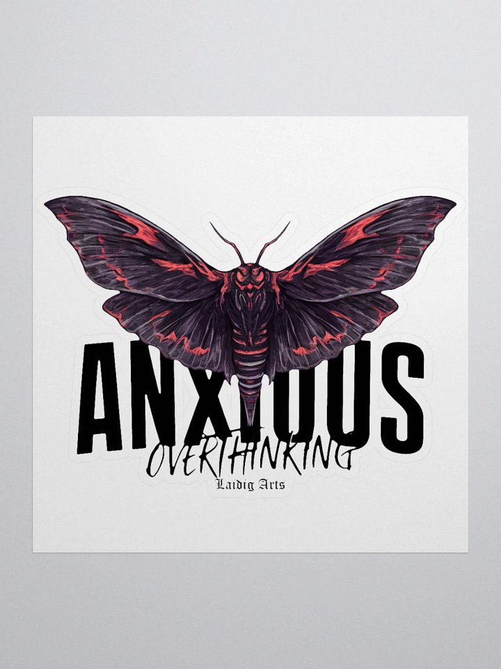 Anxious Overthinking  Sticker product image (1)