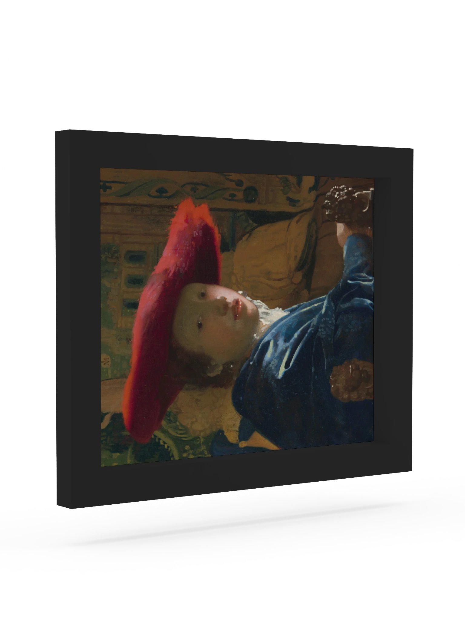 Johannes Vermeer, Girl with the Red Hat (c. 1669) Fine Art Print product image (77)