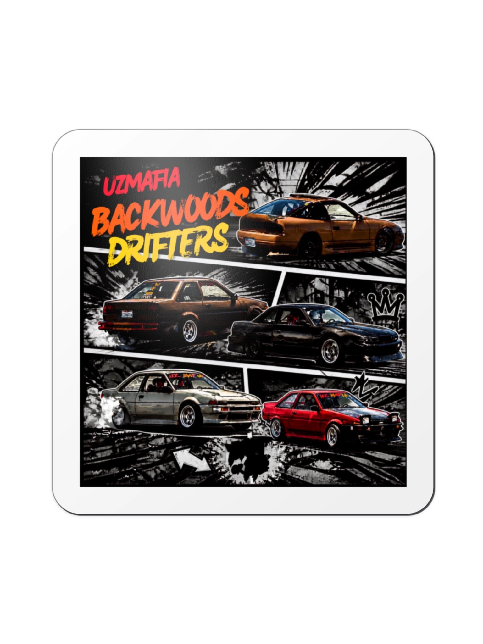 Comic Strip UZ Mafia Magnet product image (1)