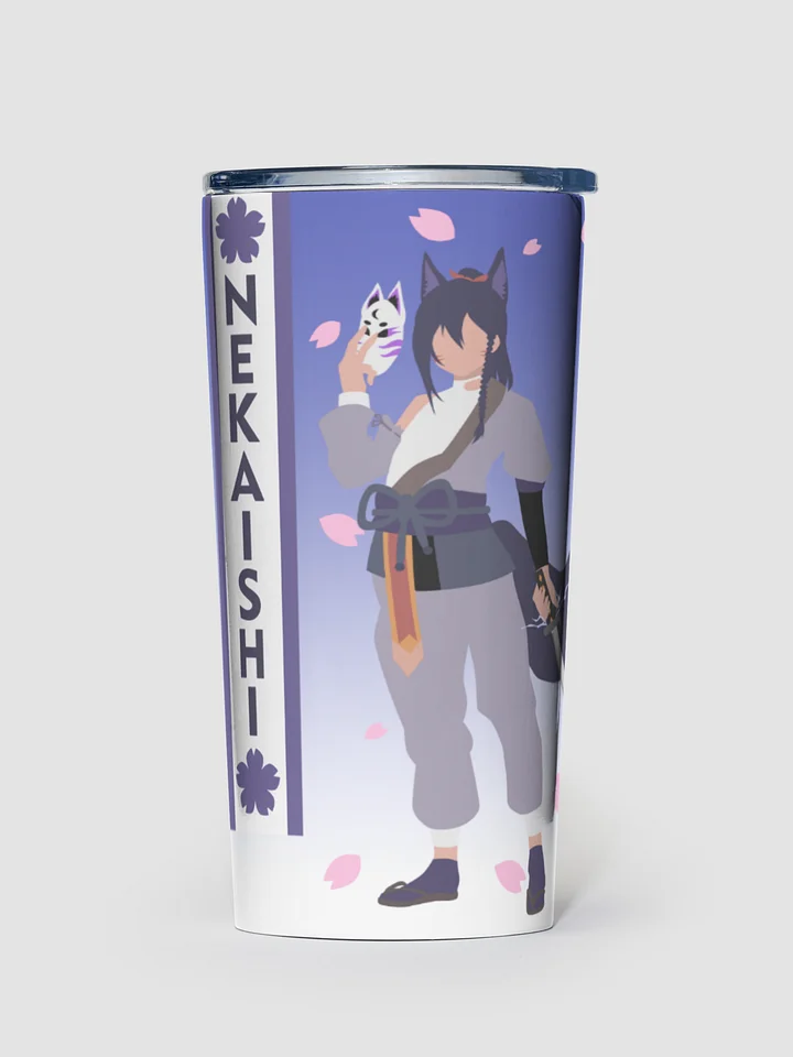 20oz Stainless Steel Tumbler | Light Mode | Blue Fade product image (1)
