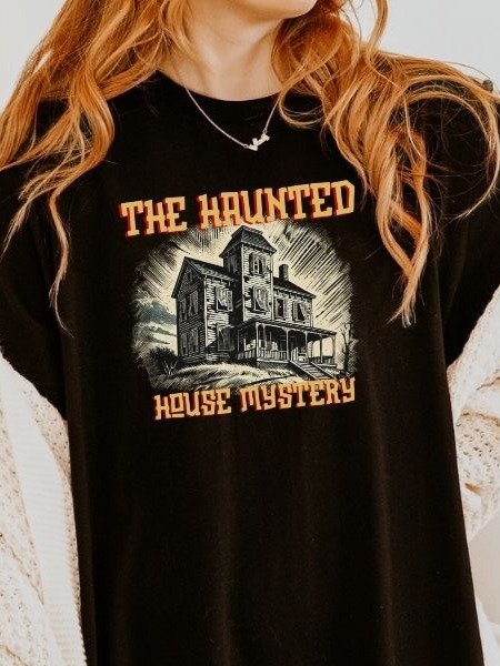 Haunted House Magic Funny Vintage Pulp Mystery Harry Potter Shirt product image (8)
