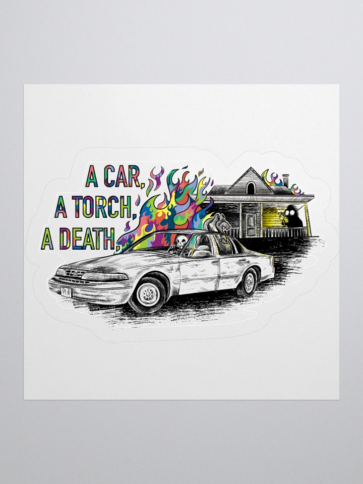 twenty one pilots - A Car, A Torch. A Death Sticker product image (2)
