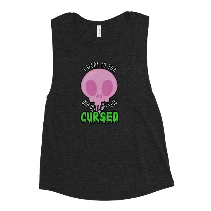 All I Got Was Cursed - Paladin - Women's Style Muscle Tank product image (2)