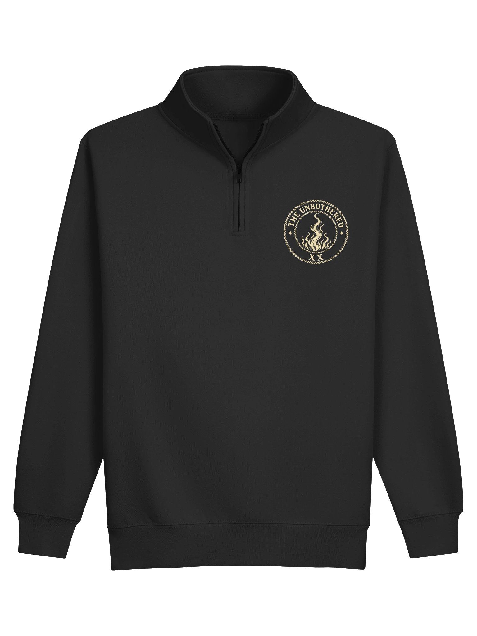 The Unbothered Tarot Premium Quarter Zip Sweatshirt product image (2)