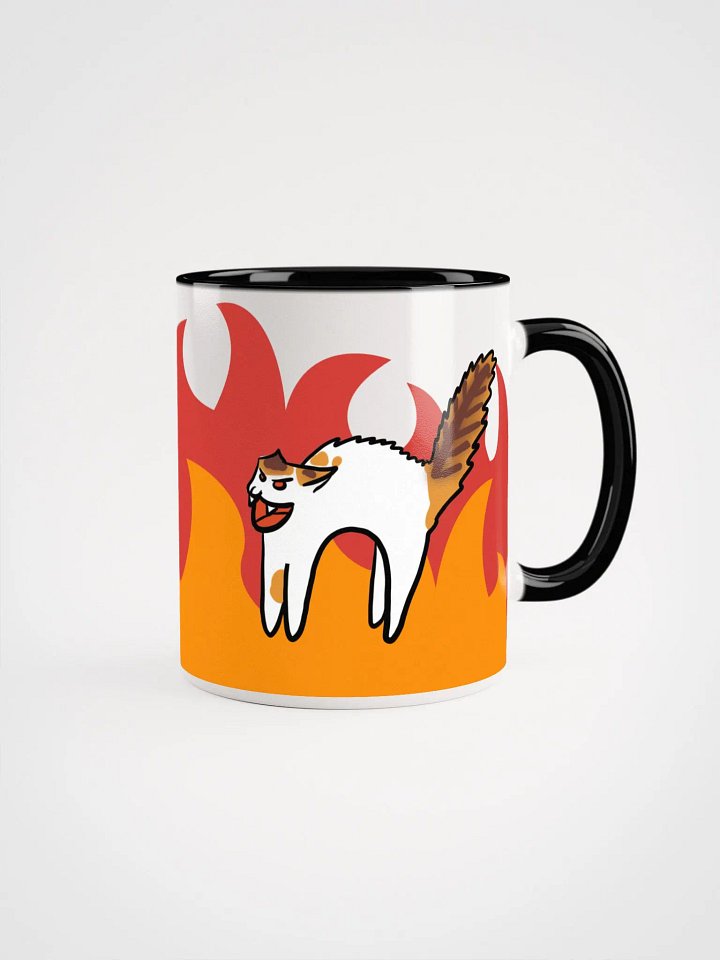 Spicy Emote Fires of Heck Ceramic Mug product image (1)
