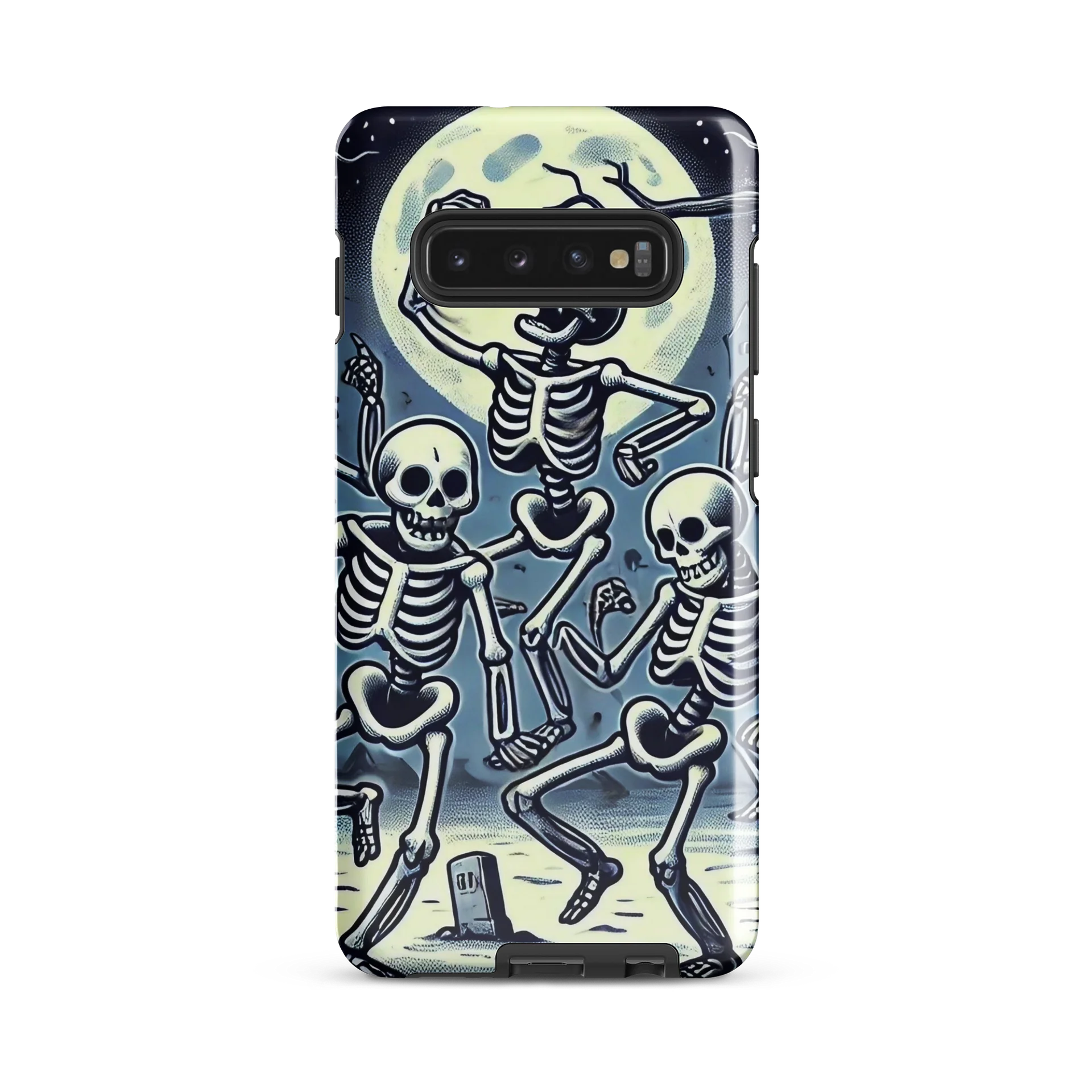 Dancing Skeletons Samsung Tough Case - Fun Spooky Skeleton Desig product image (1)
