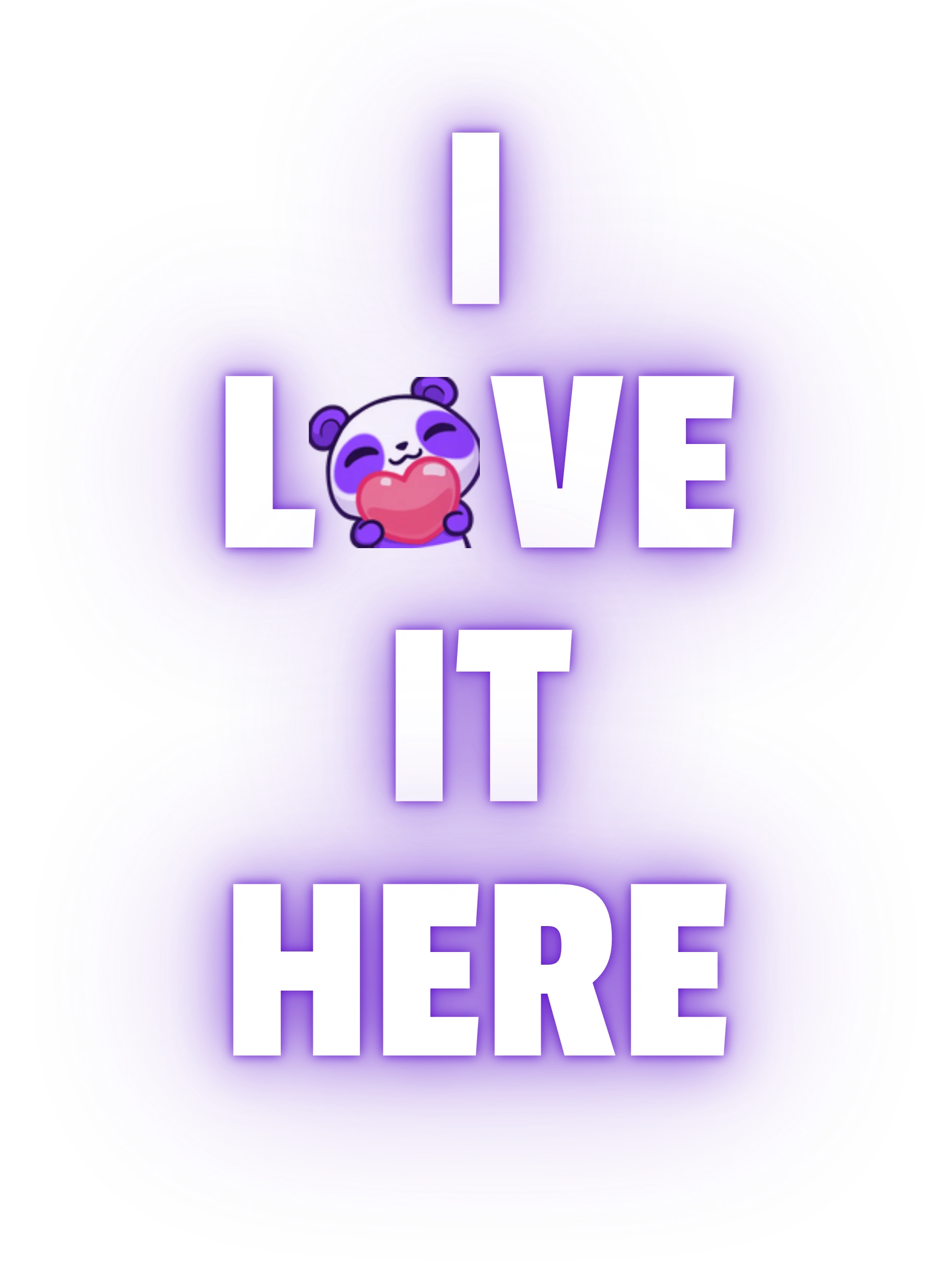 I Love It Here Rocks Glass product image (2)