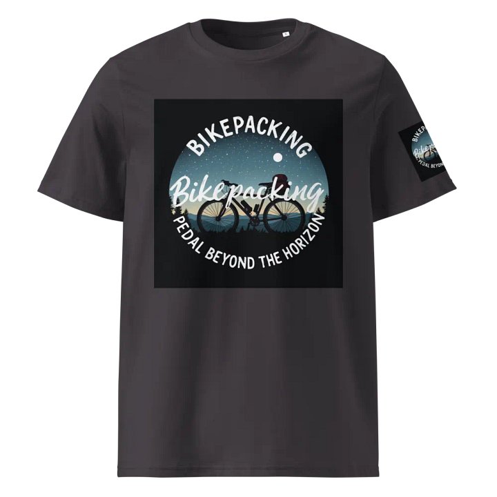 Starry Night Bikepacking Organic Tee product image (5)