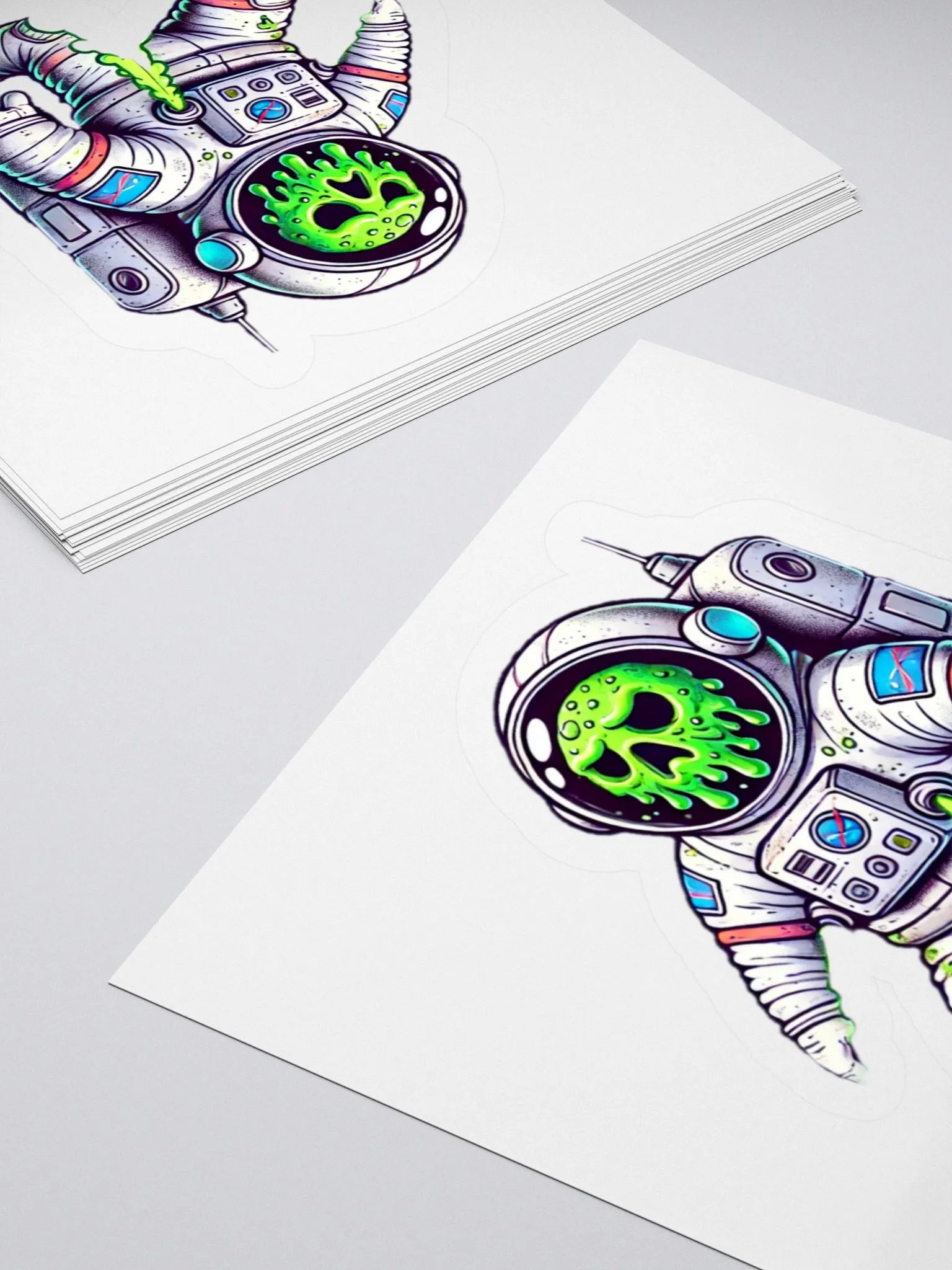 Stinky Astronaut Sticker product image (7)