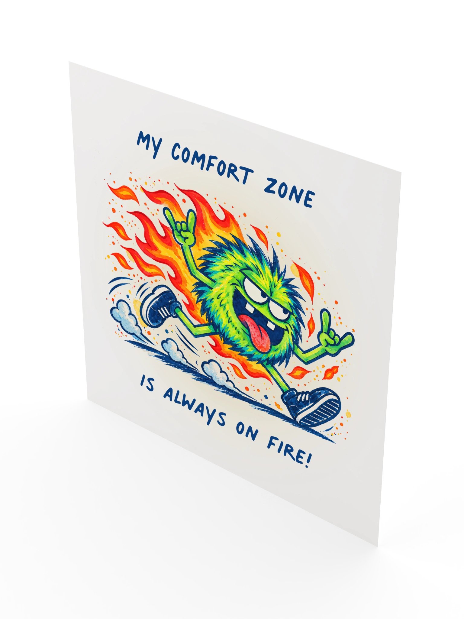 Norris Or Die – "On Fire" Relatable Art Print product image (3)