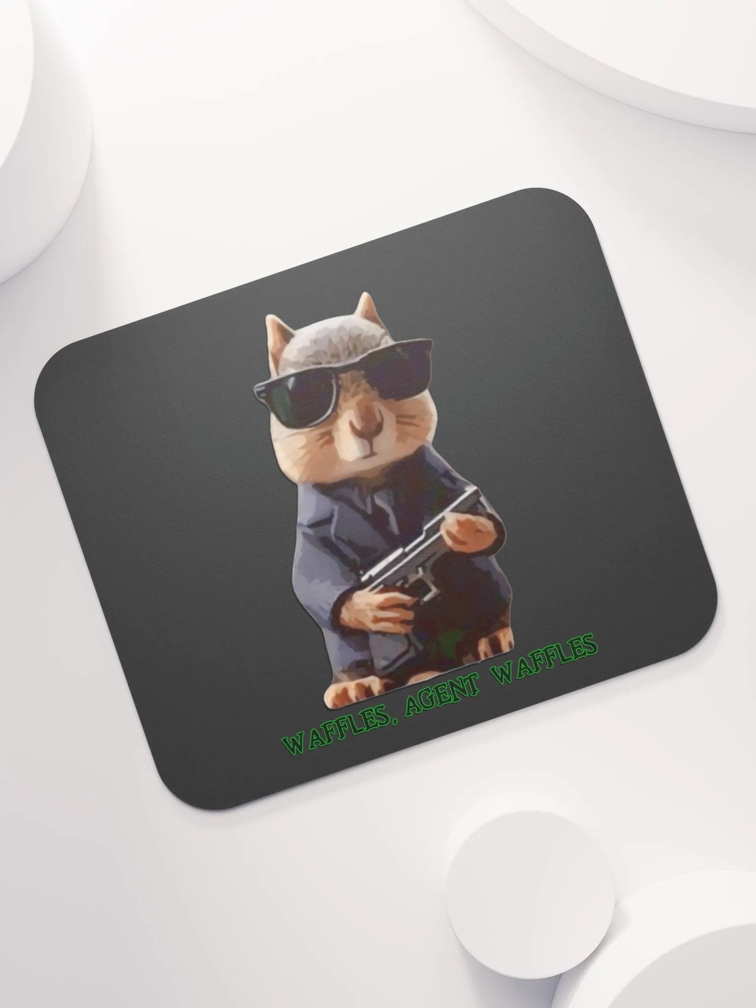 Agent Waffles - Mouse Pad product image (7)