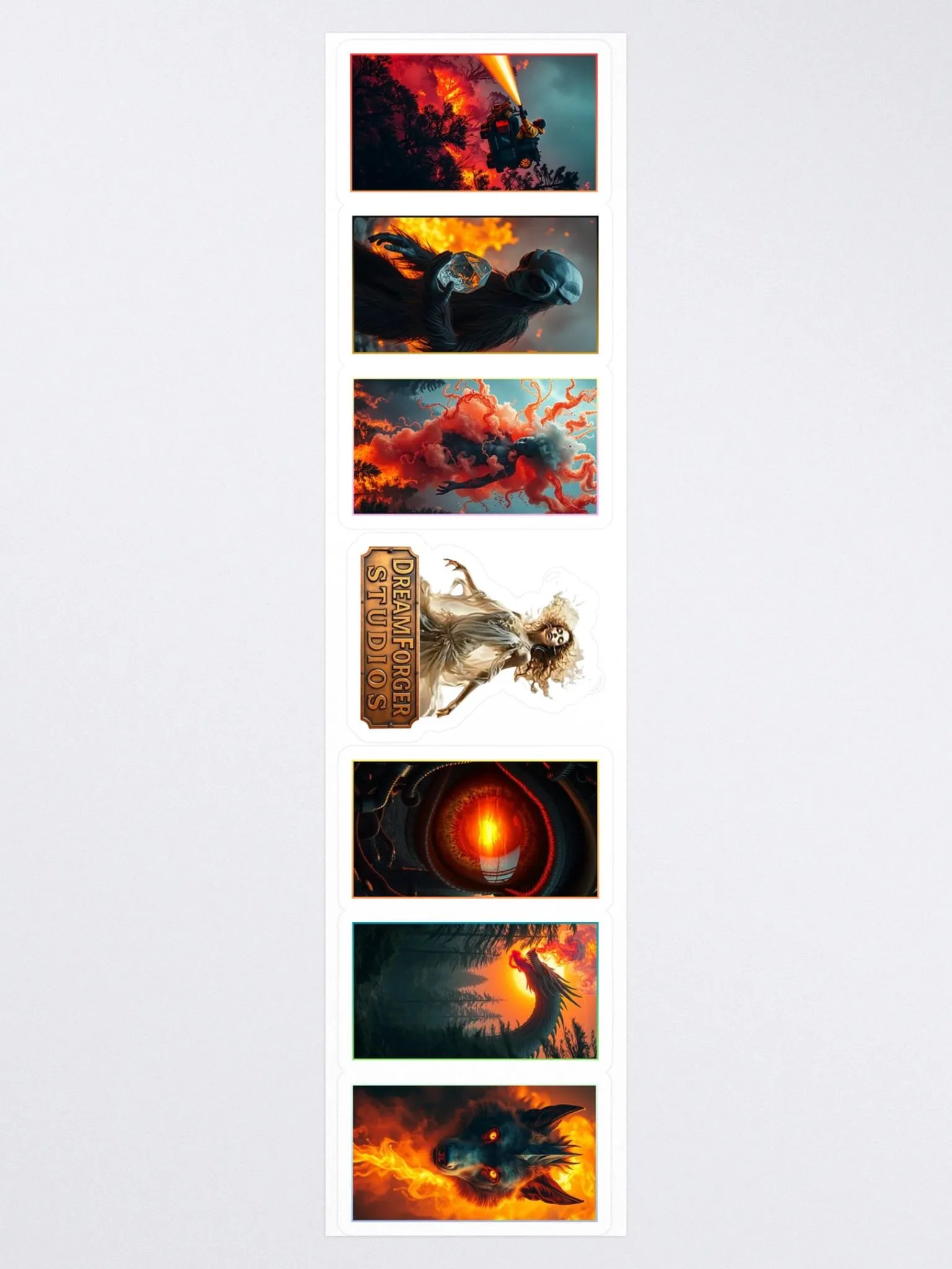 Electric Divinity: Goddess Collection Sticker product image (3)