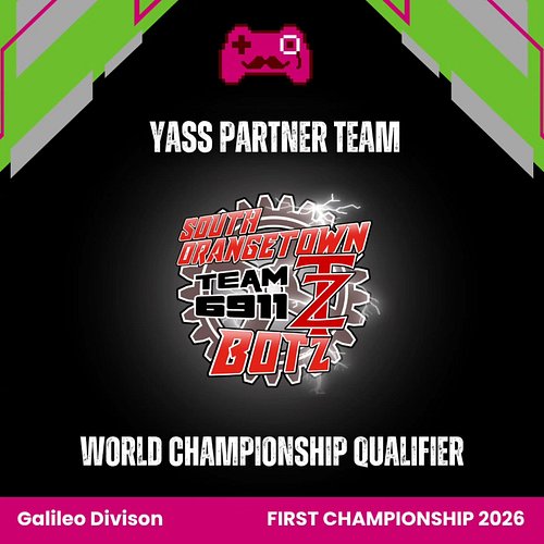 Special shoutout to 2 of our Partner Teams that are at world's this week! 

6911 So Botz is competing in the Galileo Division...
