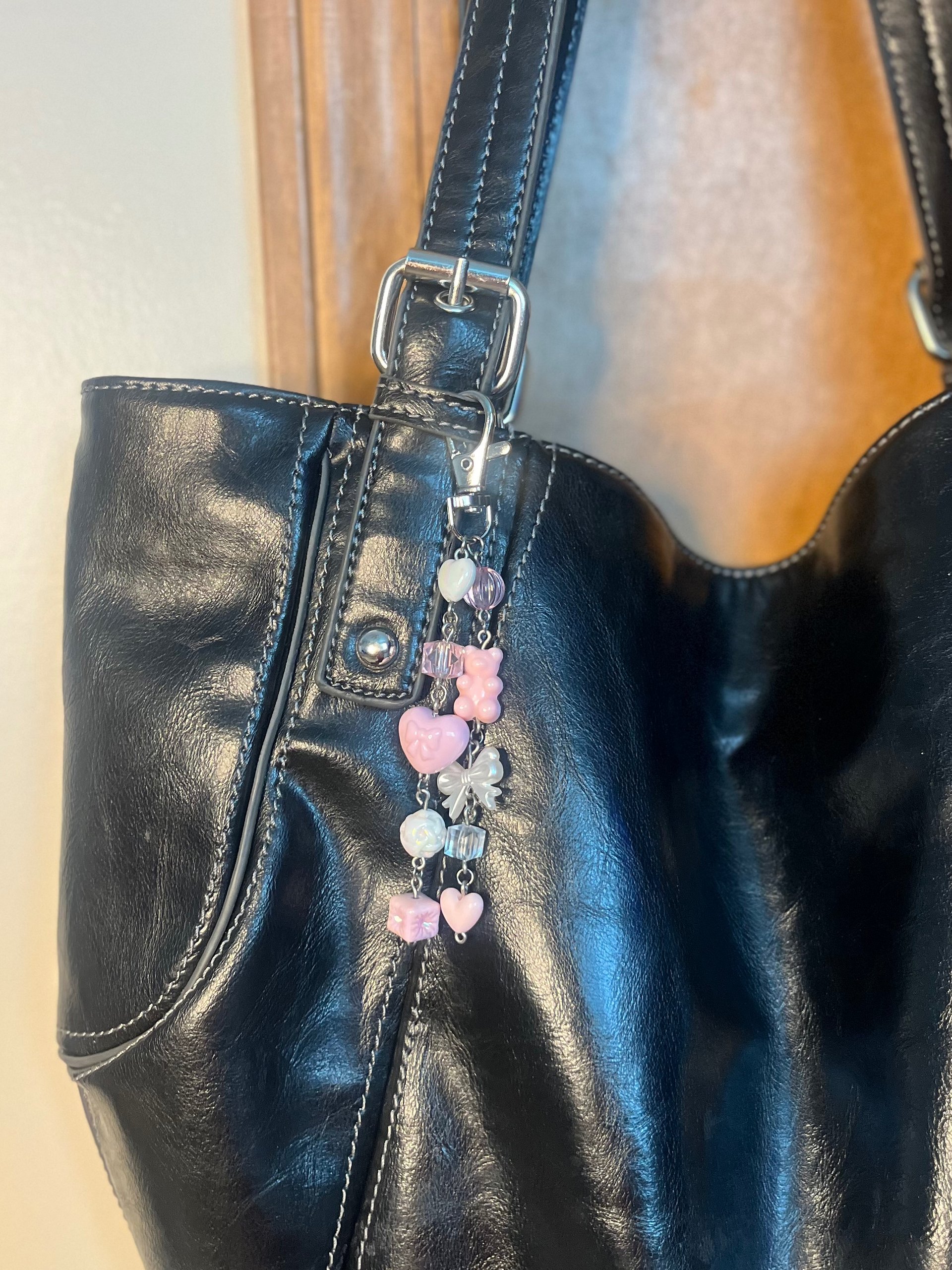 Pink Classic Bag Charm product image (2)