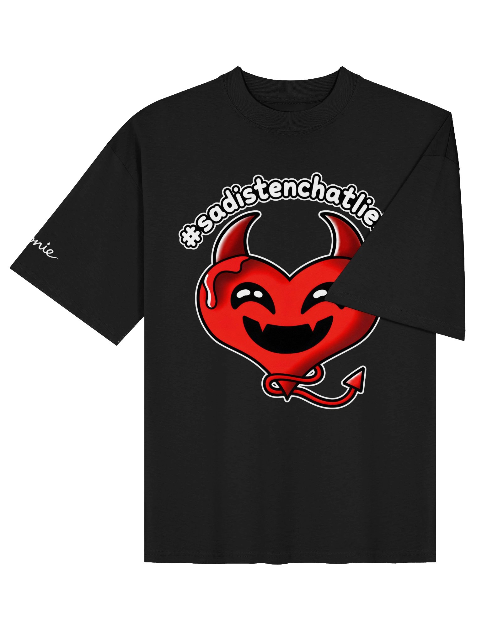 #Sadistenchatliebe – Unisex Oversized T-Shirt product image (18)
