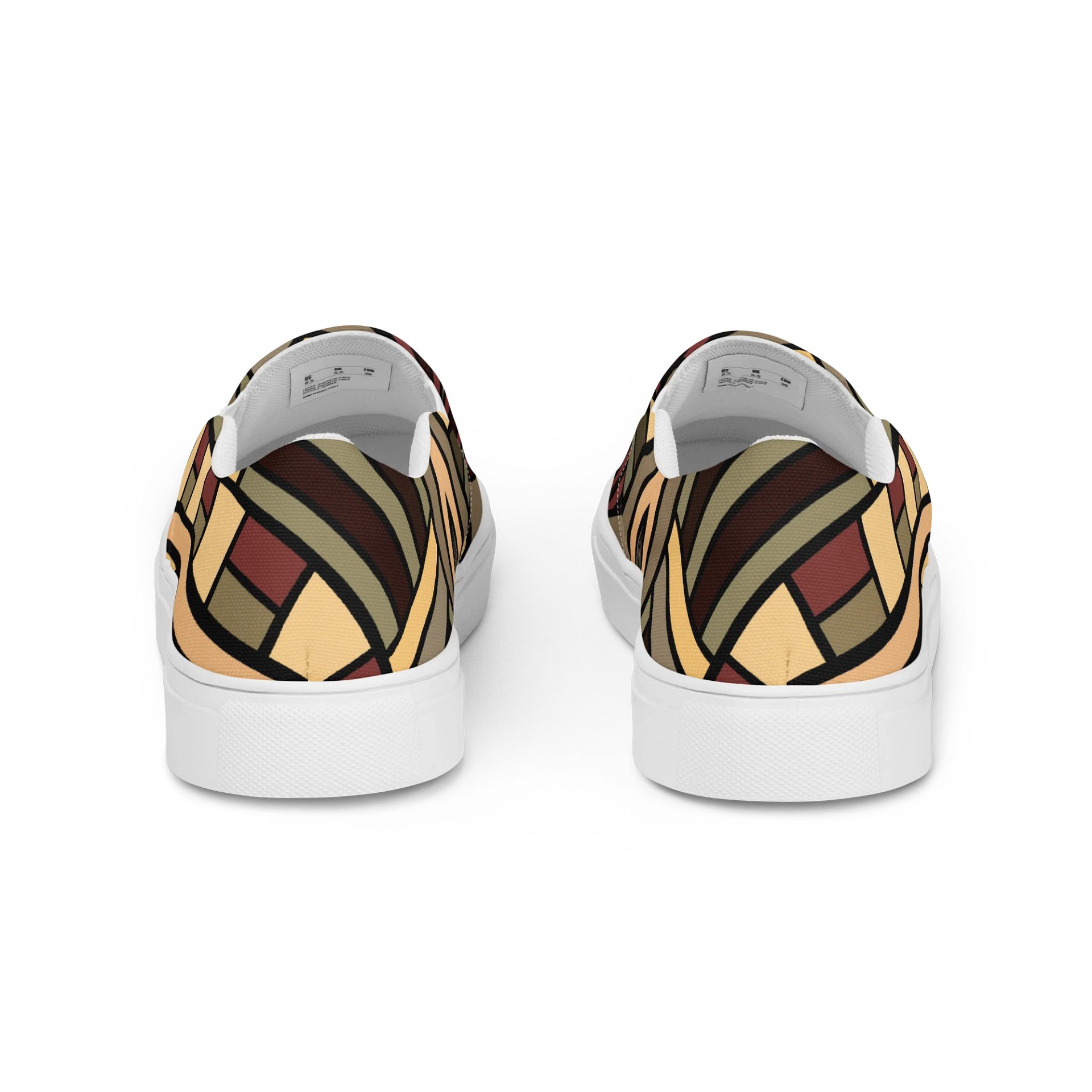 Geometric Fusion Men's Slip-On Shoes product image (4)