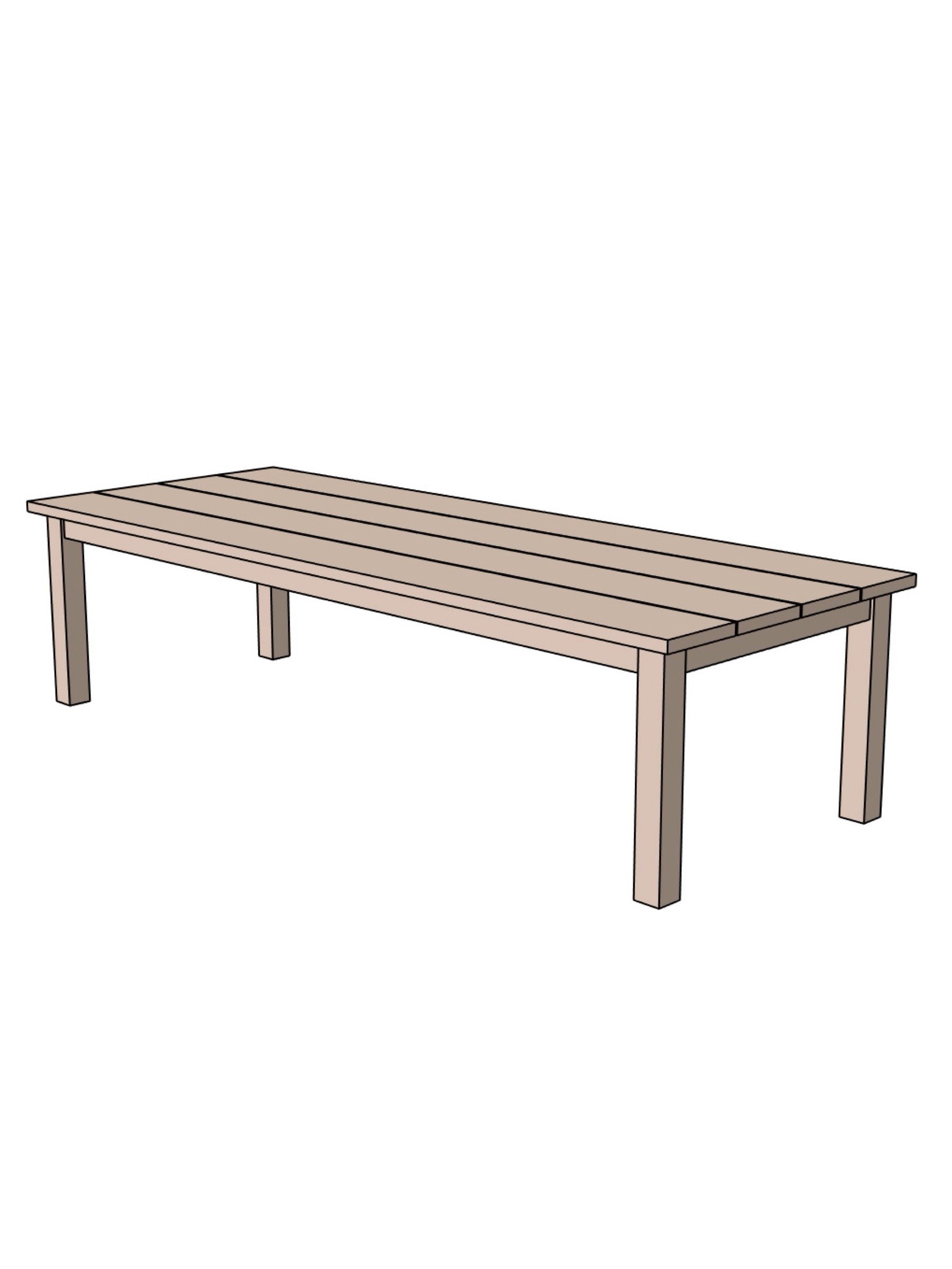 Easy Outdoor Table Plans product image (1)