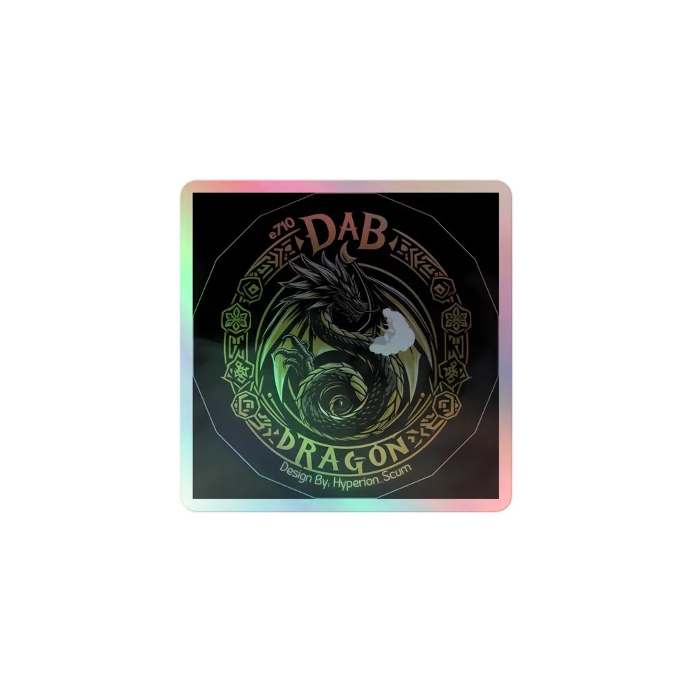 dab dragon sticker #1 product image (1)
