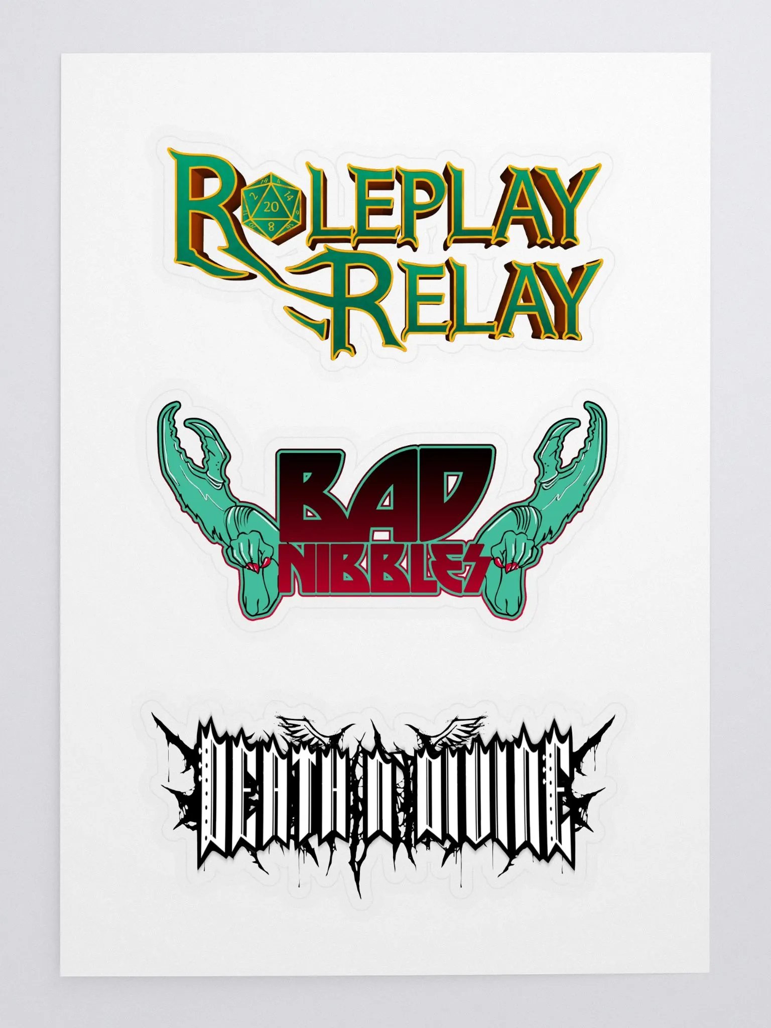Roleplay Relay Sticker Sheet product image (3)