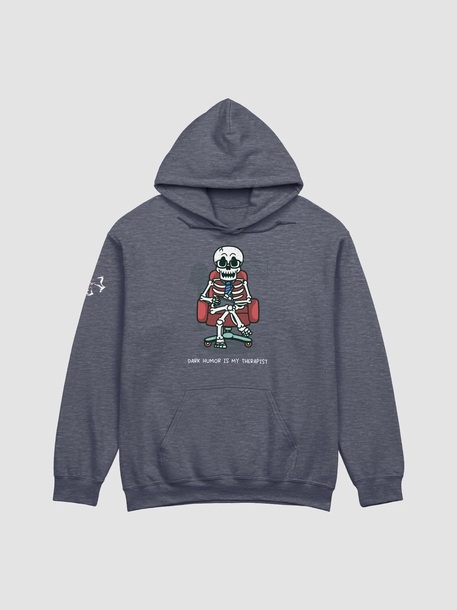 Dark Humor Is My Therapist Hoodie product image (1)