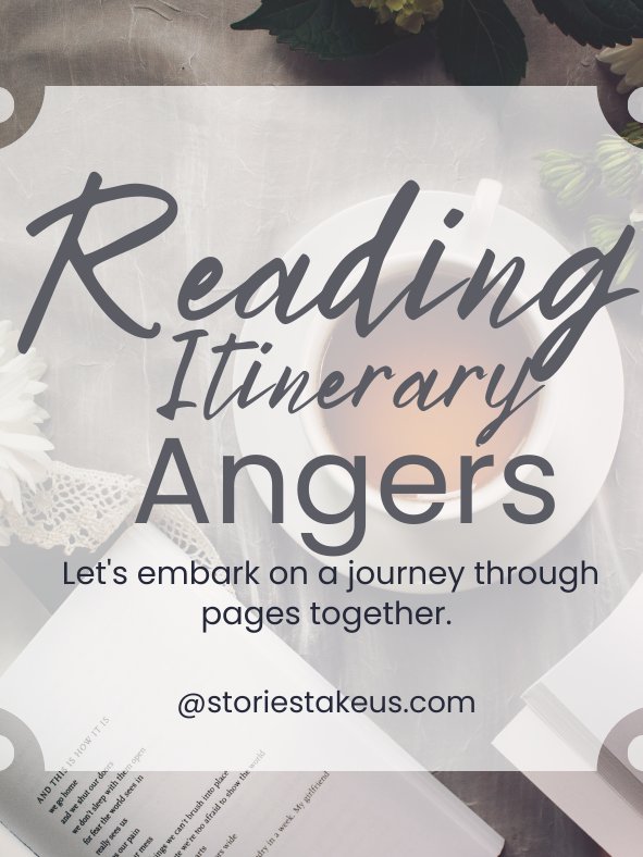Angers, France Reading Itinerary Printable Download product image (1)