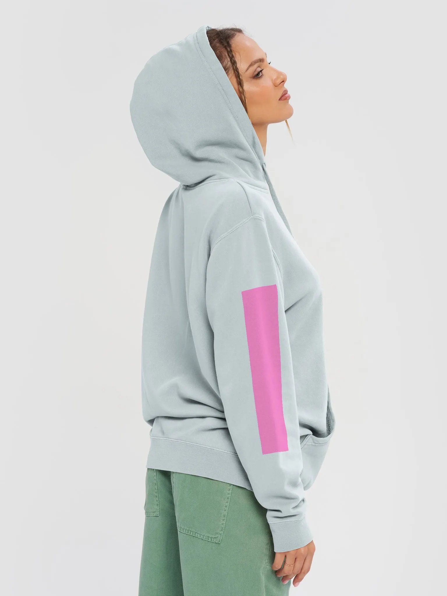 Mint's Hints Colour Block Hoodie product image (5)