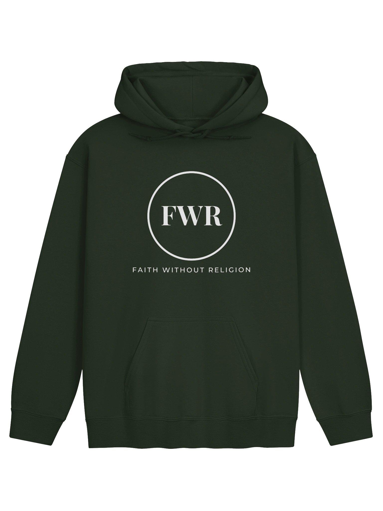 FWR White Logo & Motto Hoodie product image (1)