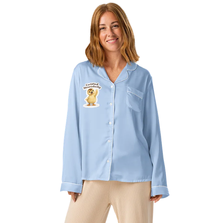 Z's Quack Buzz Repeat Pajama Top Long Sleeve product image (1)