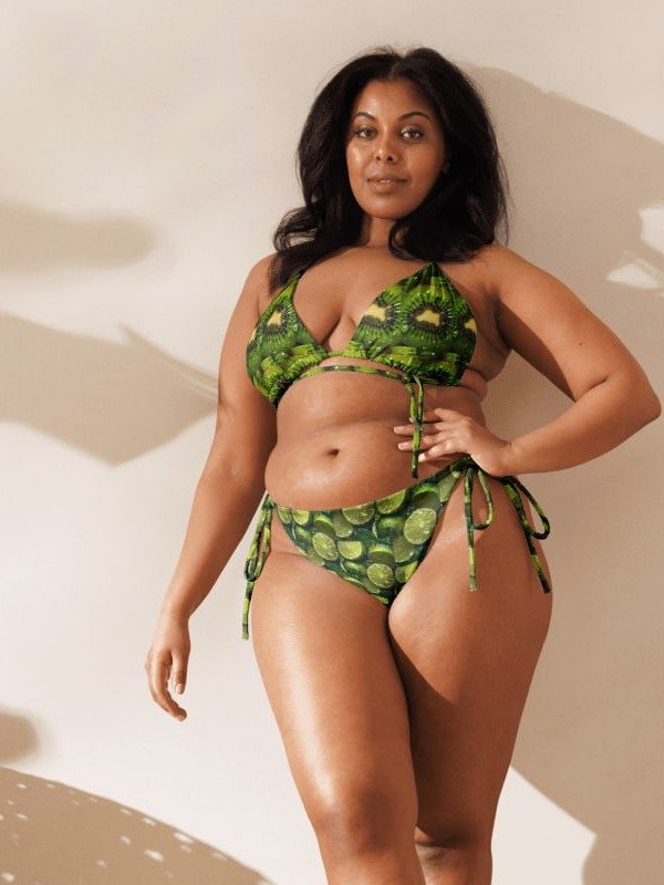 🥑🍋Custurd Apple & Lemon Flavored Bikini – Fresh, Fun & Eco-Friendly! product image (8)
