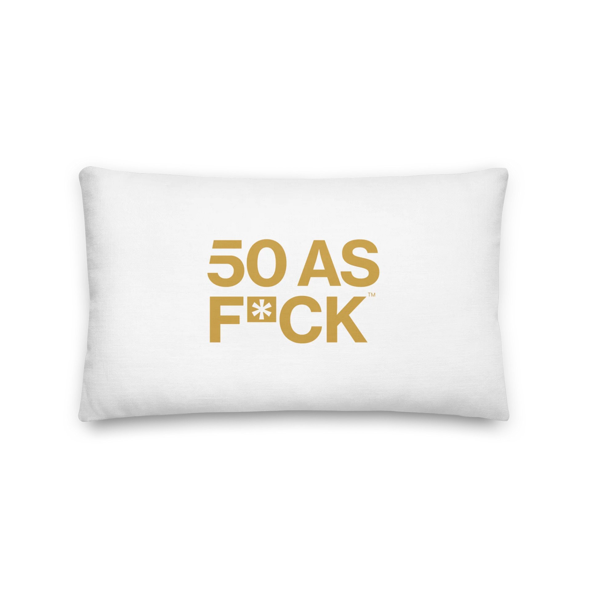 50 as FCK™ Decorative Pillow product image (1)