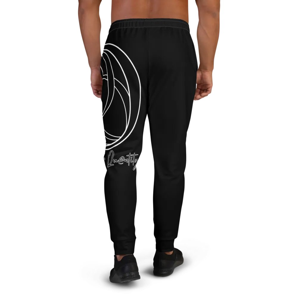 Big Logo Men's Joggers (Black on Black) product image (3)