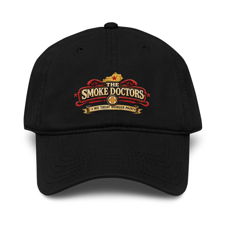 THE SMOKE DOCTORS KENTUCKY LOGO BLACK CAP product image (1)