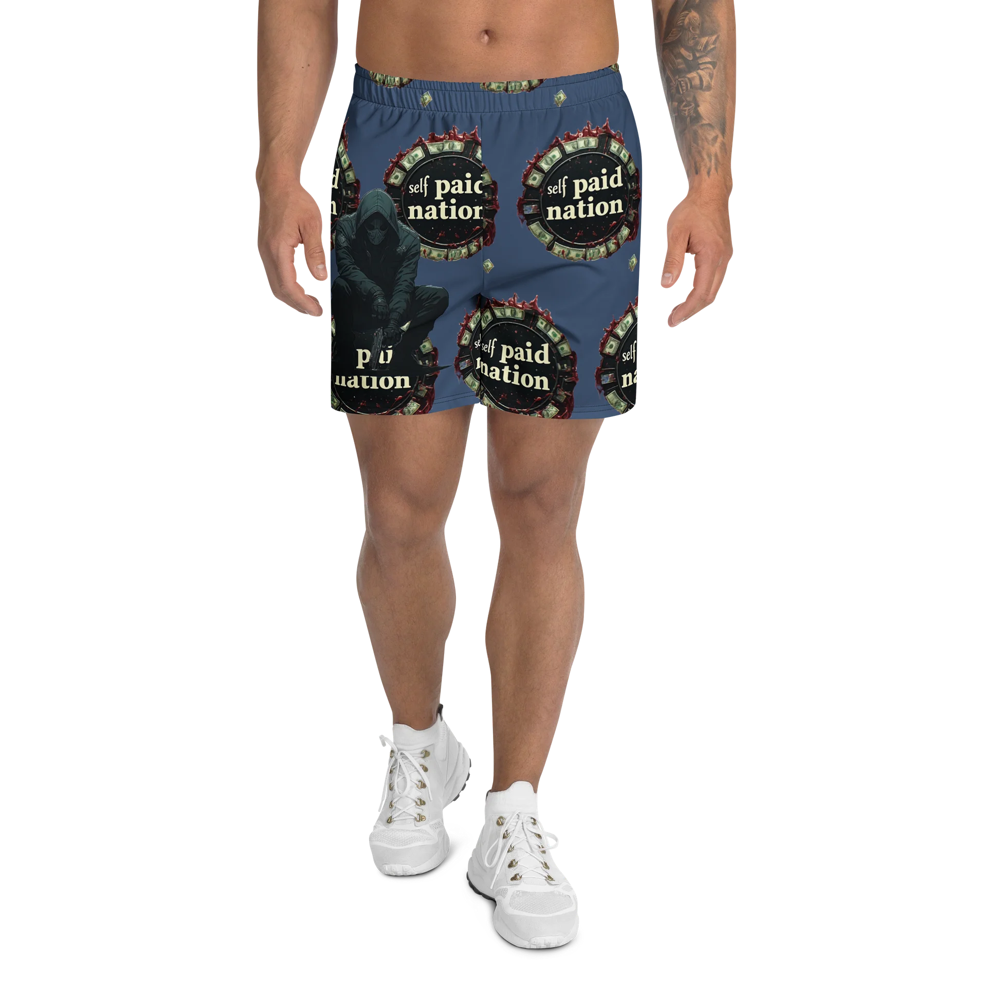 Self Paid Nation Gear All-Over Shorts product image (1)