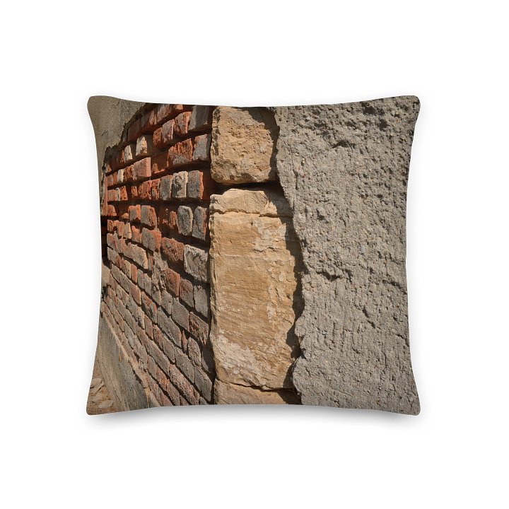 Premium pillow - Damaged house wall product image (2)